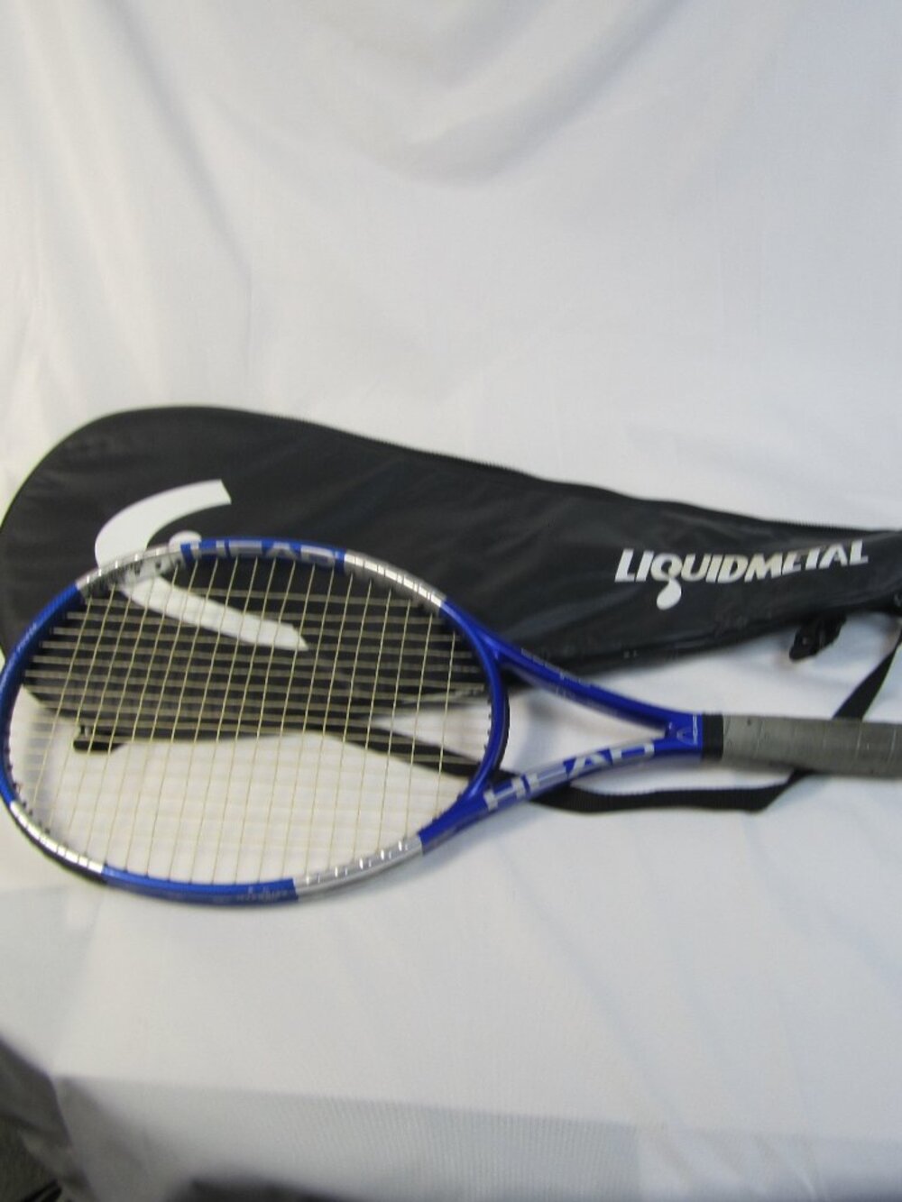 HEAD Liquidmetal Eclipse Blue Oversize 110 Tennis Racket - Needs New Grip